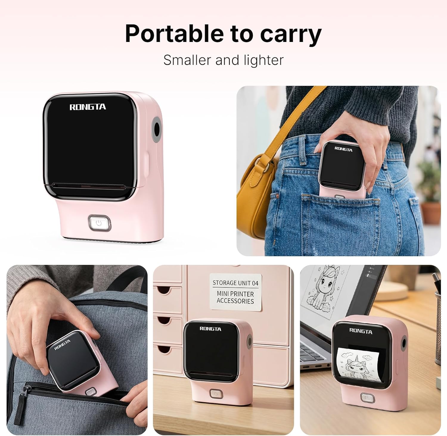 Impresora Térmica Bluetooth Portátil Rongta 🌸 - Imagen 8