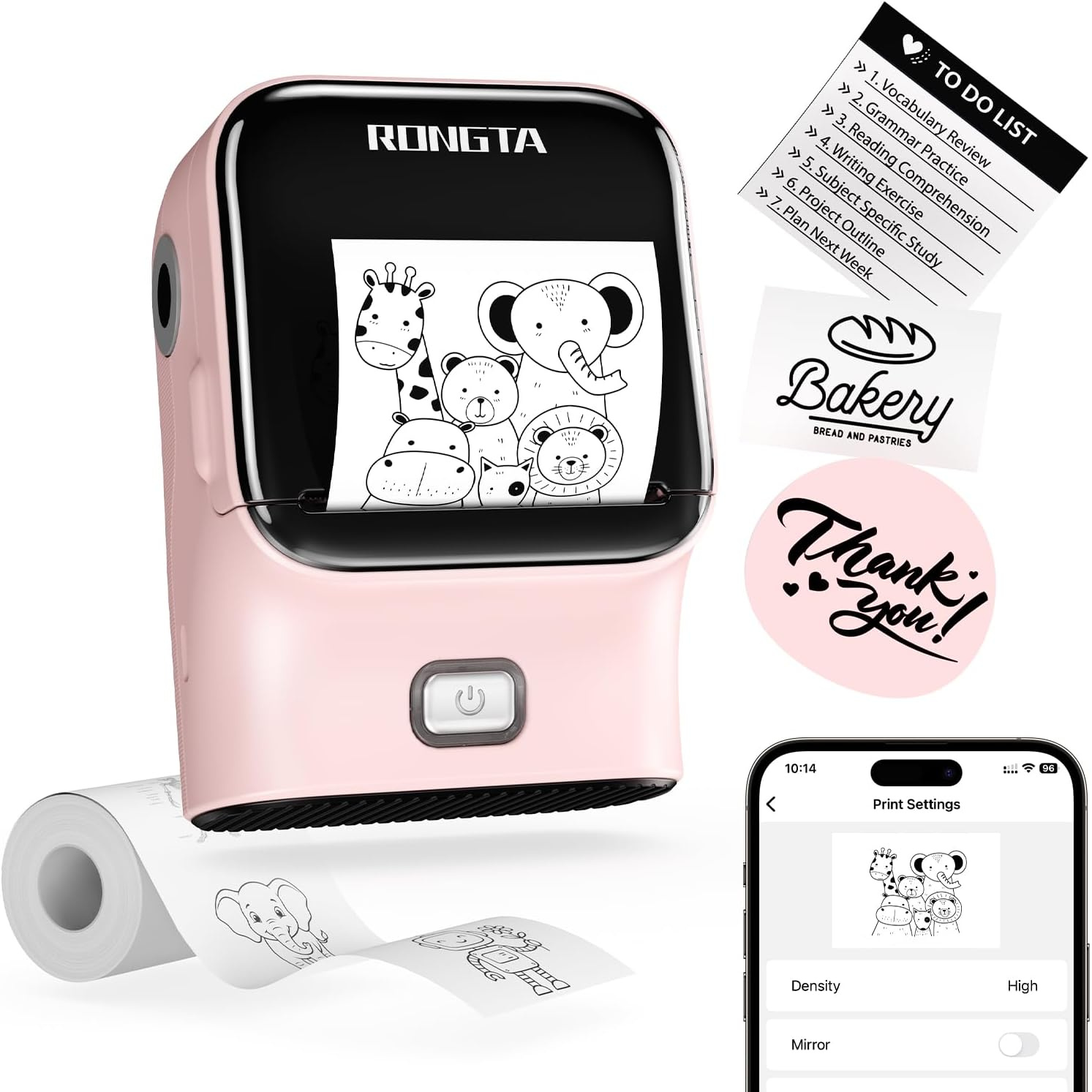 Impresora Térmica Bluetooth Portátil Rongta 🌸