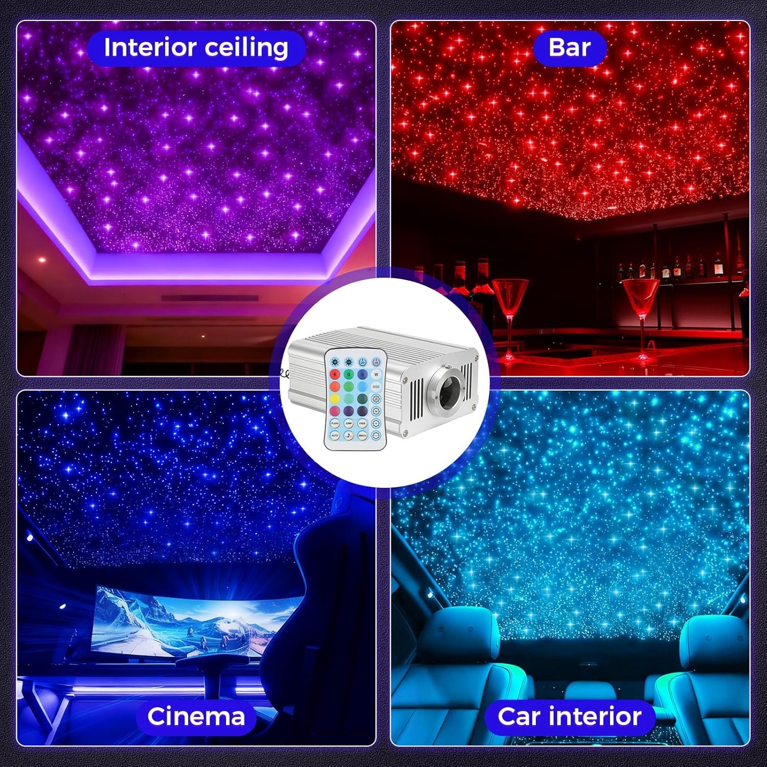 Kit de Luces de Techo Starlight 500PCS - Imagen 2