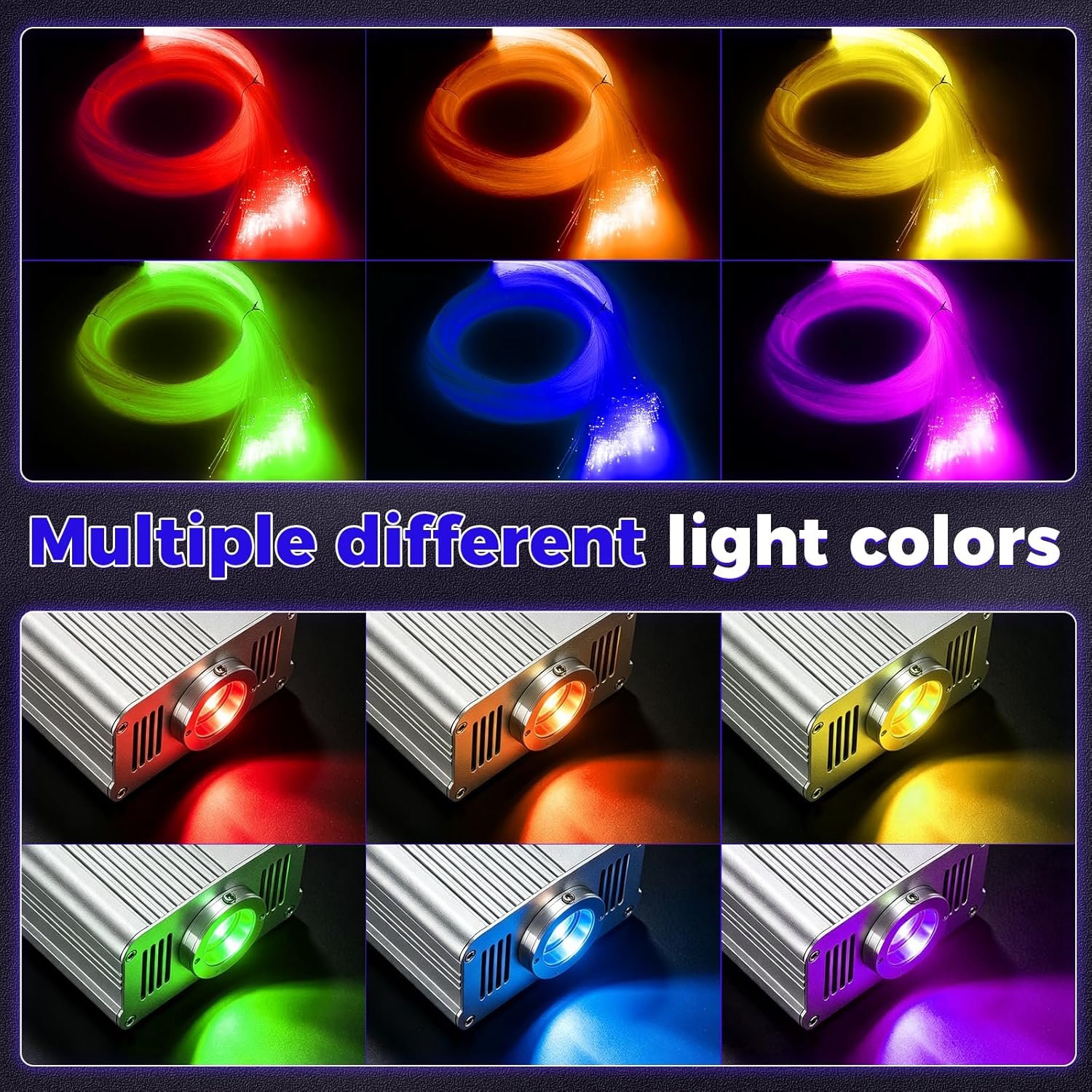 Kit de Luces de Techo Starlight 500PCS - Imagen 4