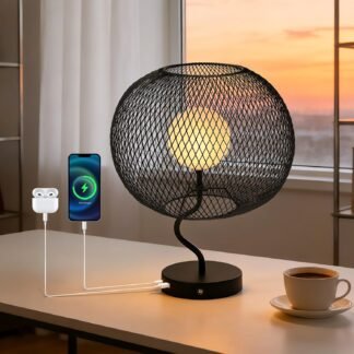 Lámpara de Mesa Inalámbrica Recargable con Control Táctil