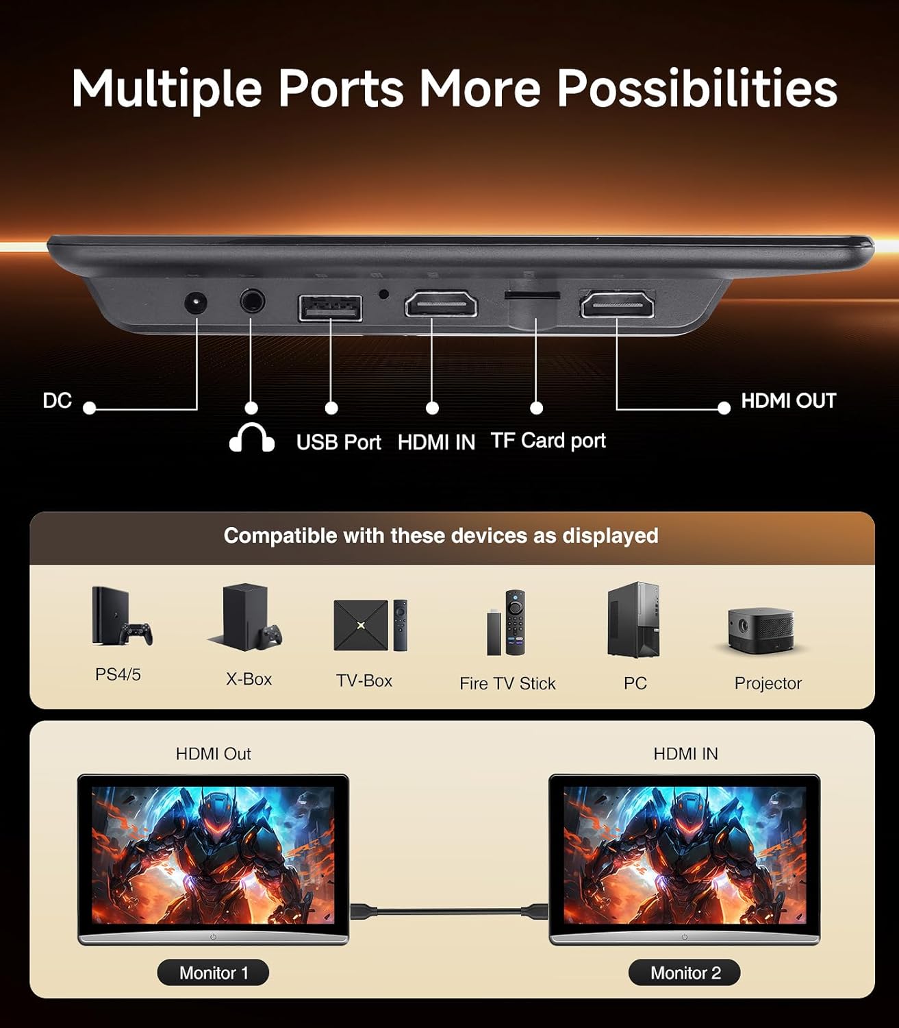 Monitor de Cabecera Android 13 de 10.8 pulgadas con WiFi 5G - Imagen 4