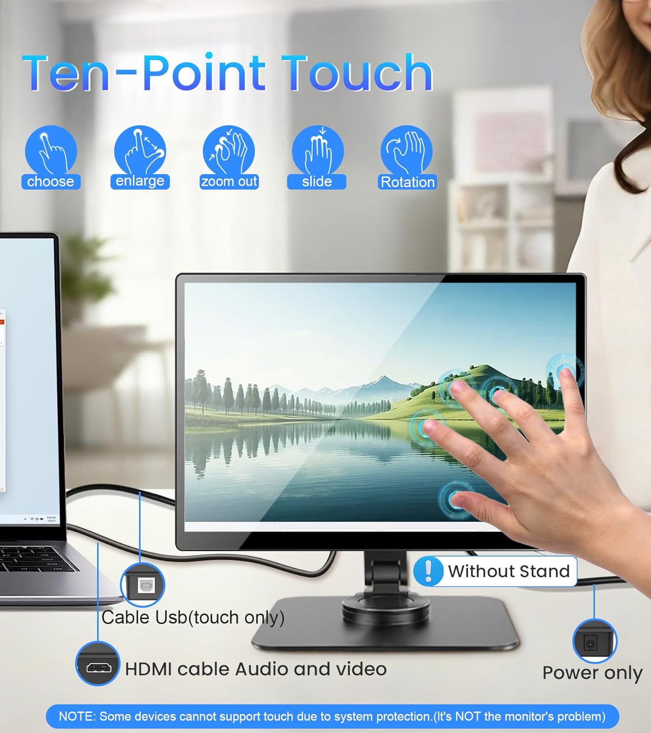 Monitor Portátil Táctil FHD de 14 Pulgadas 🌟 - Imagen 4
