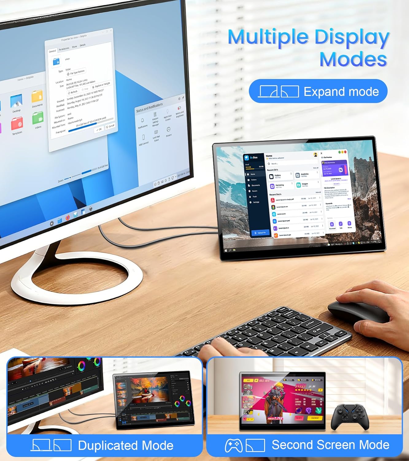 Monitor Portátil Táctil FHD de 14 Pulgadas 🌟 - Imagen 7