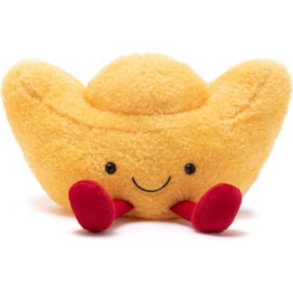 Peluche Ingot de la Suerte - Atrae Riqueza y Buena Fortuna 🧧