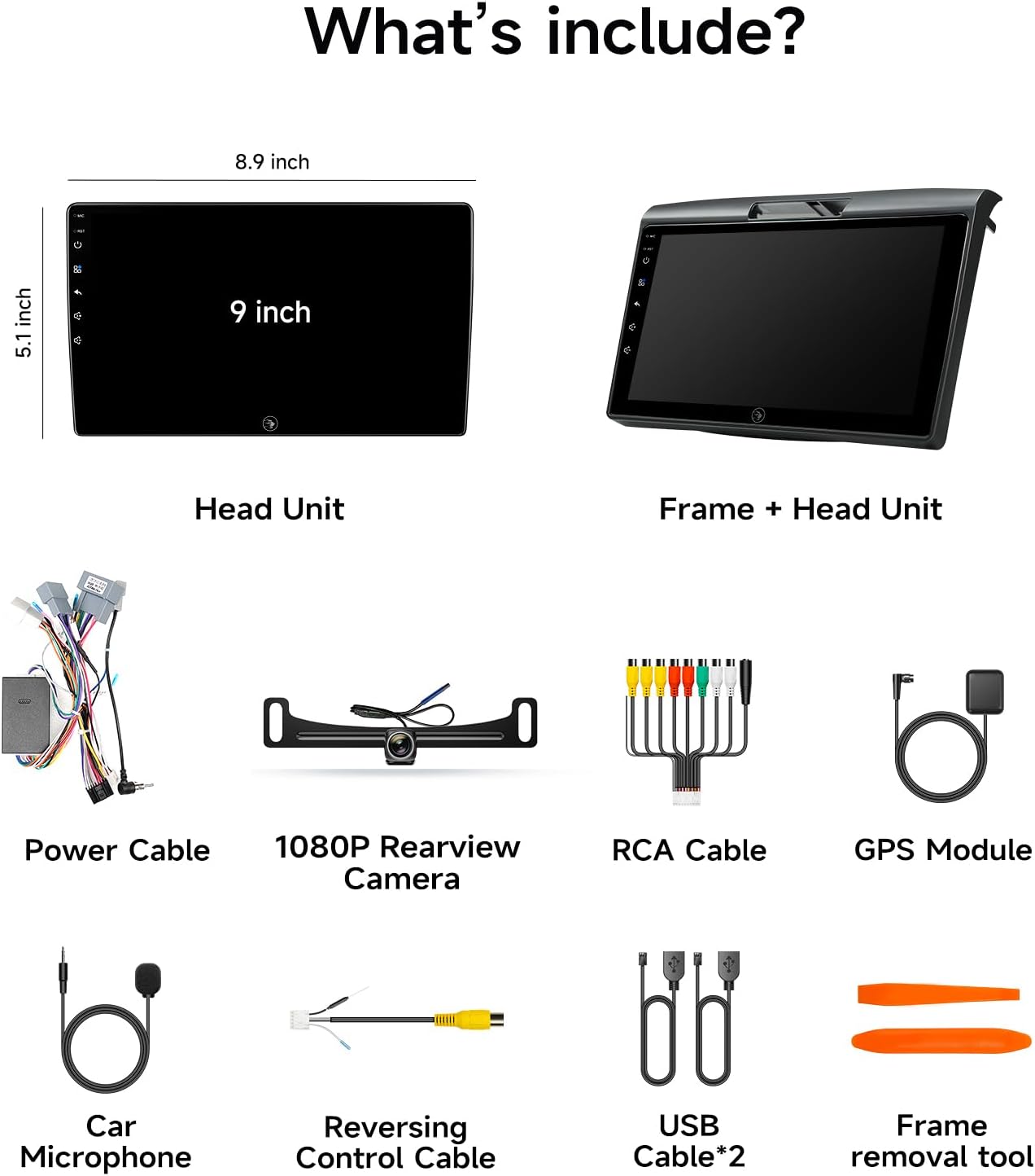 Radio de Coche 9 Pulgadas para Honda CRV 2012-2016 con CarPlay Inalámbrico - Imagen 9
