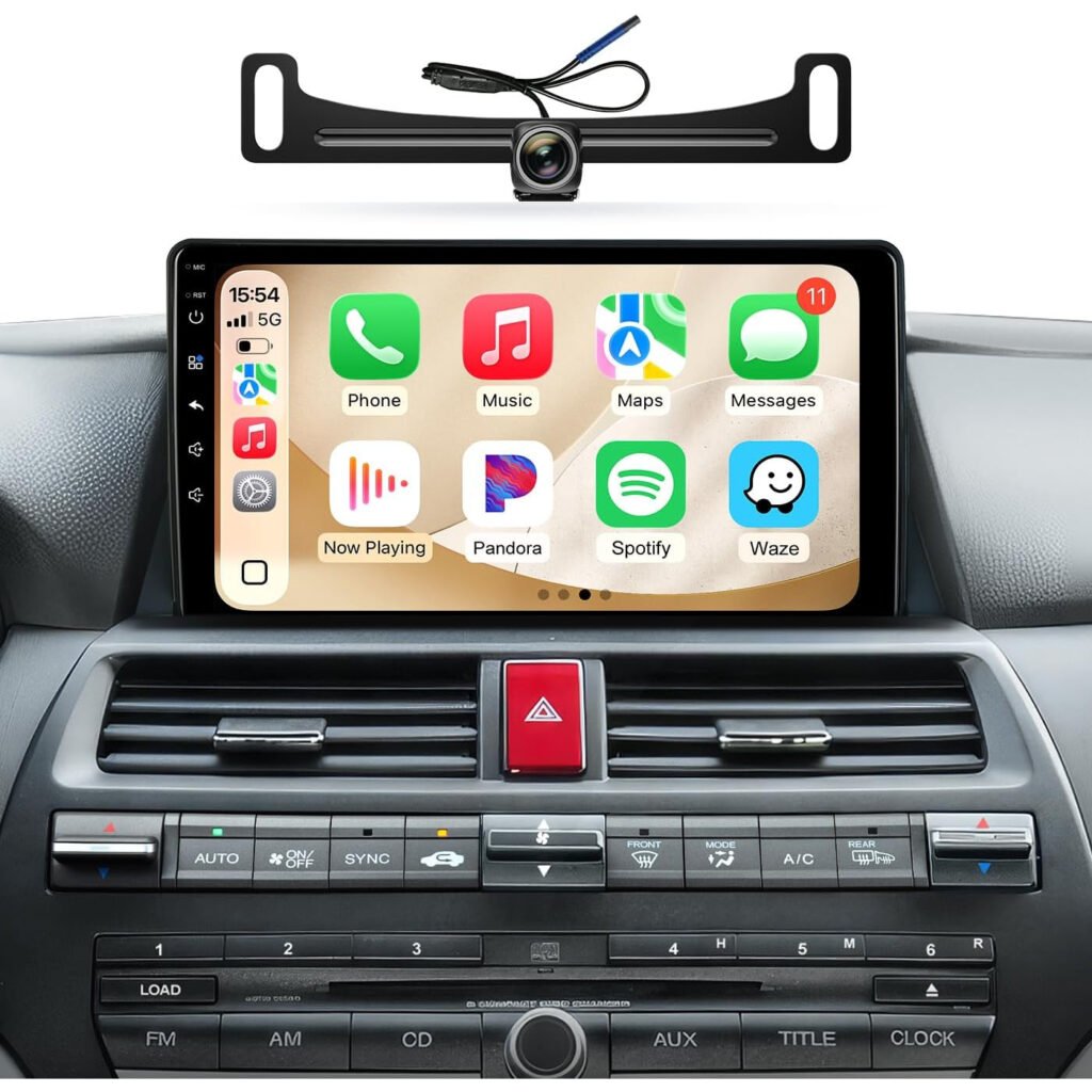 Radio de Coche para Honda Accord 2008-2013 con Pantalla Táctil de 10.2 Pulgadas 🚗