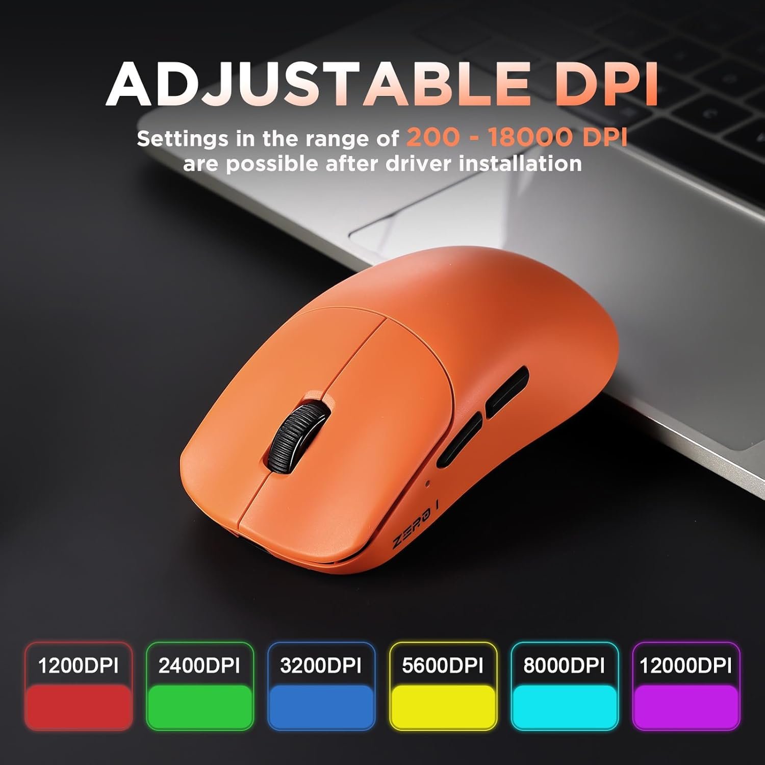 Ratón Inalámbrico para Juegos Zero 1 Pro 🖱️ - Imagen 4