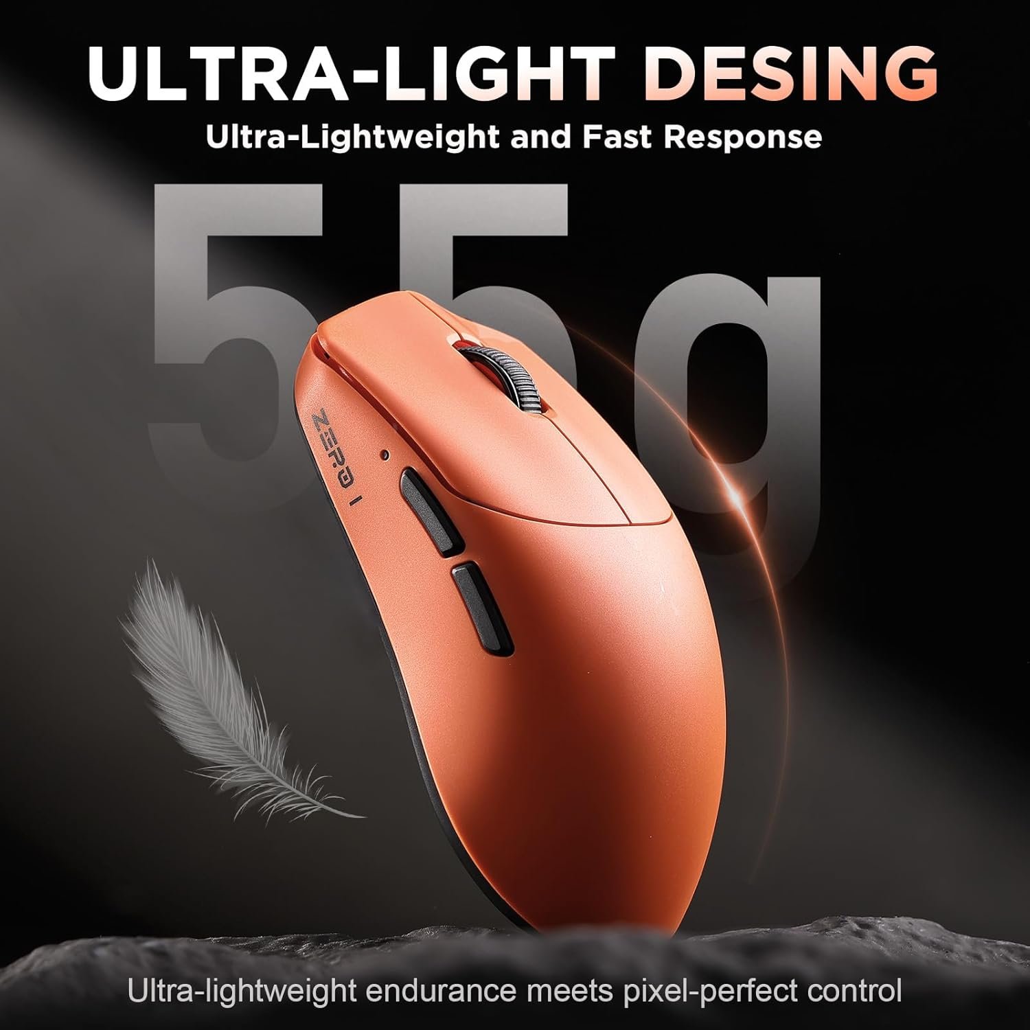 Ratón Inalámbrico para Juegos Zero 1 Pro 🖱️ - Imagen 5