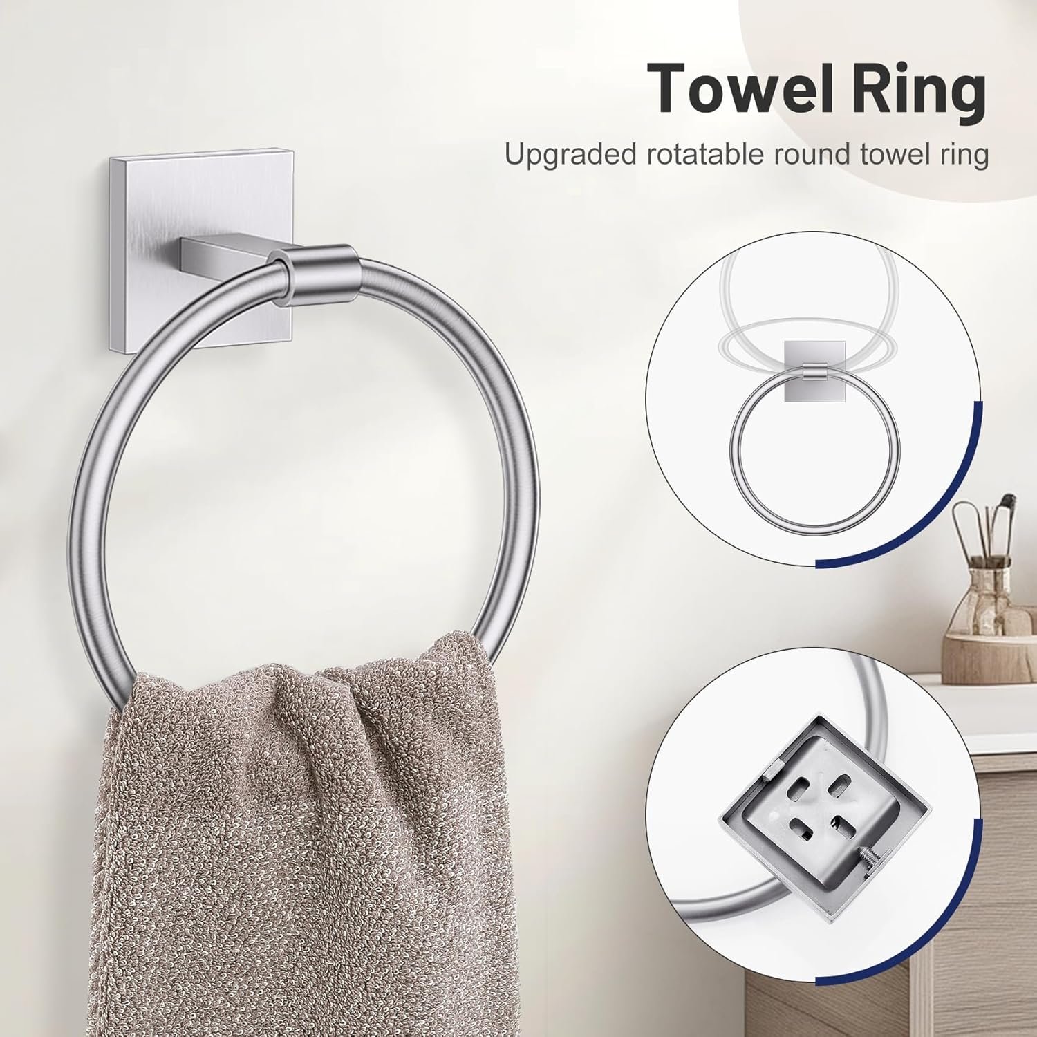 Set de Accesorios de Baño de 5 Piezas - Imagen 5