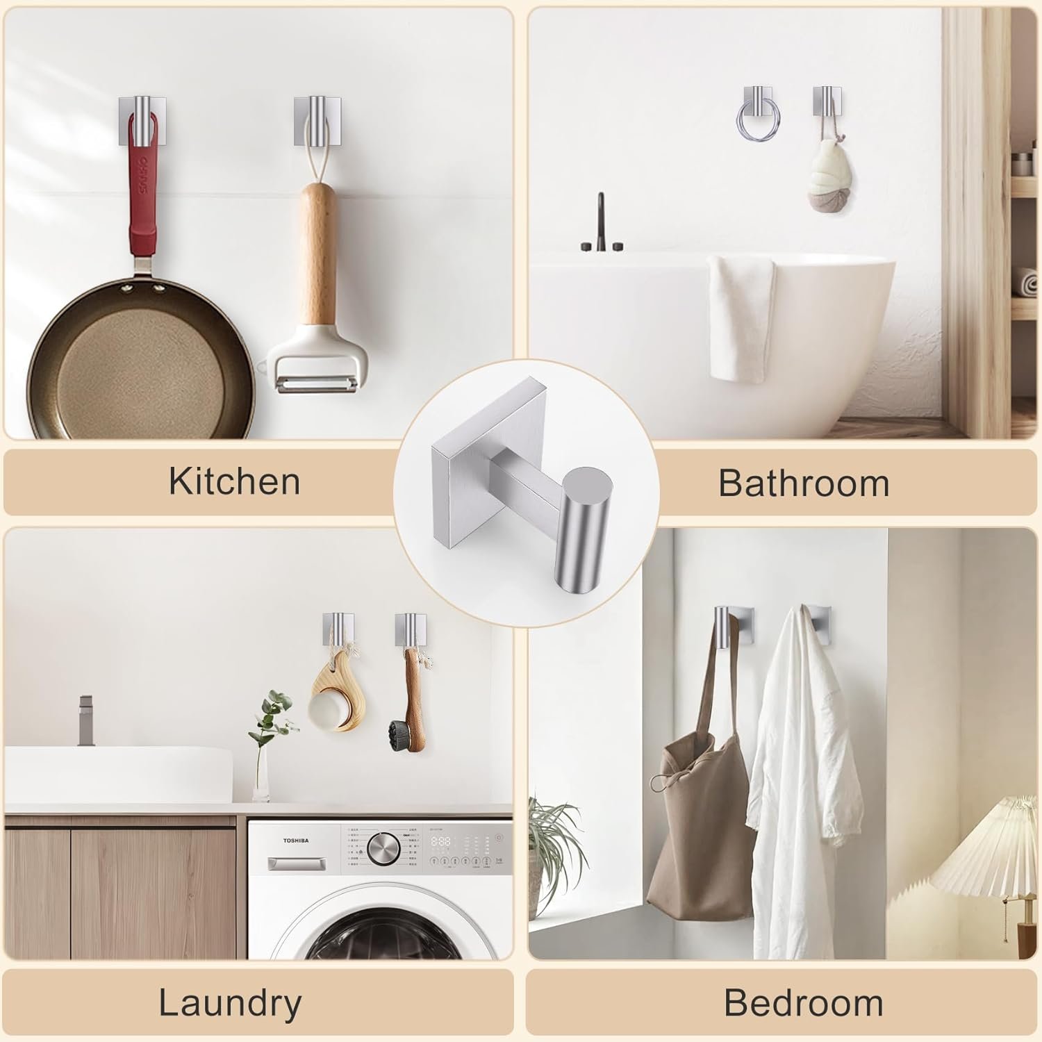 Set de Accesorios de Baño de 5 Piezas - Imagen 7