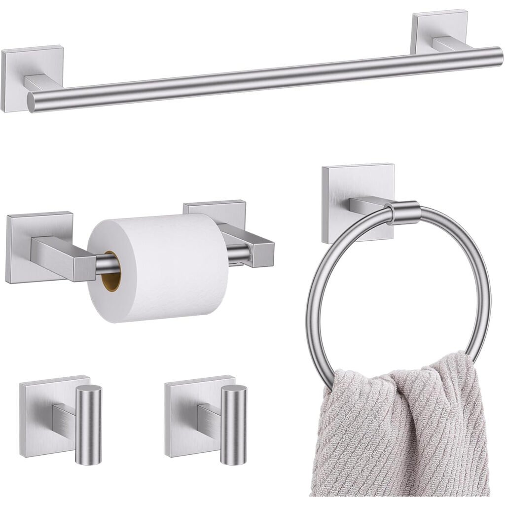 Set de Accesorios de Baño de 5 Piezas