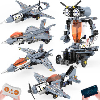 Set de Construcción de Robots STEM 5 en 1 para Niños 🤖
