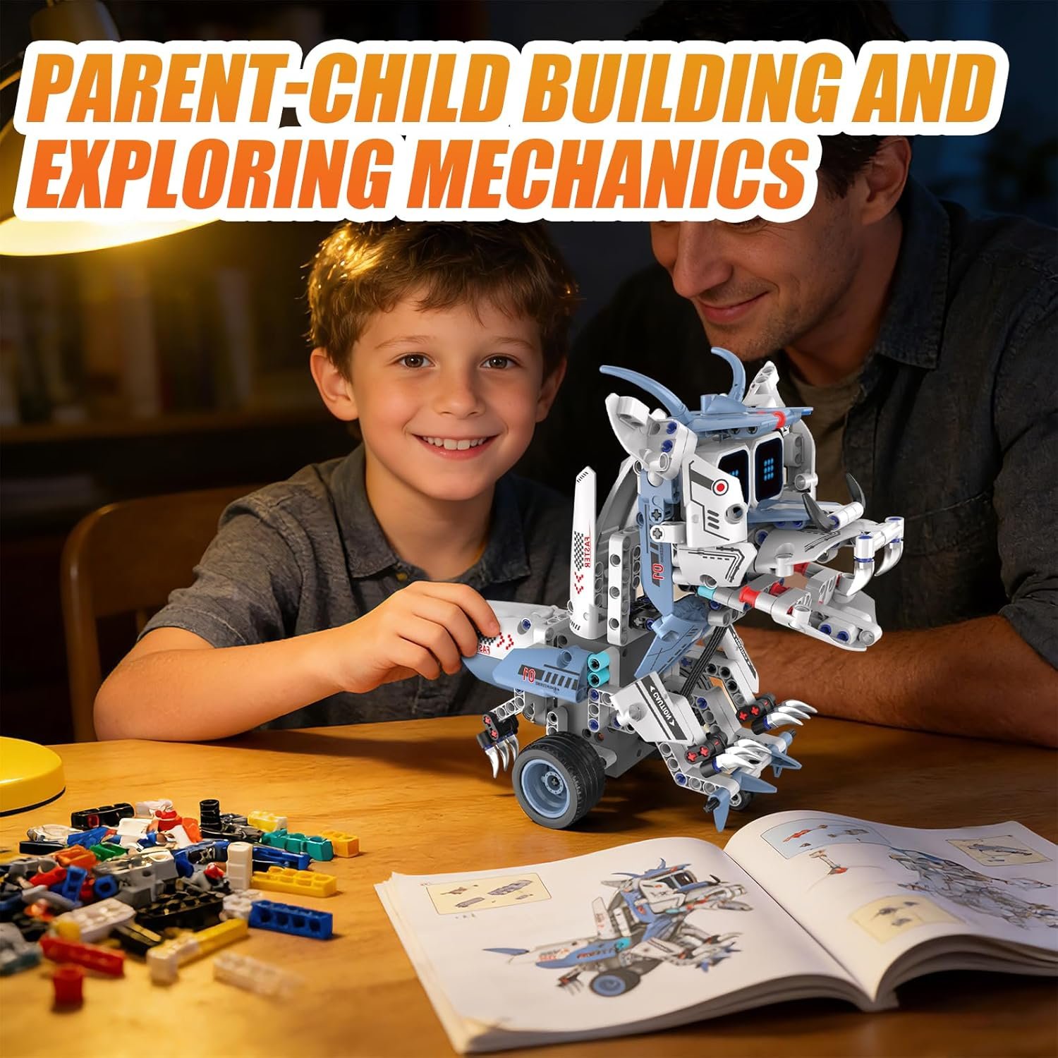 Set de Construcción de Robots STEM 5 en 1 para Niños 🚀 - Imagen 2