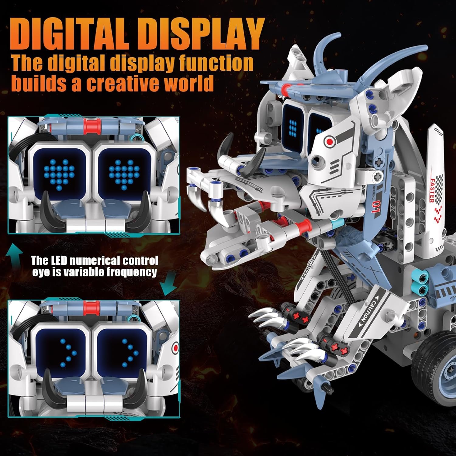 Set de Construcción de Robots STEM 5 en 1 para Niños 🚀 - Imagen 4