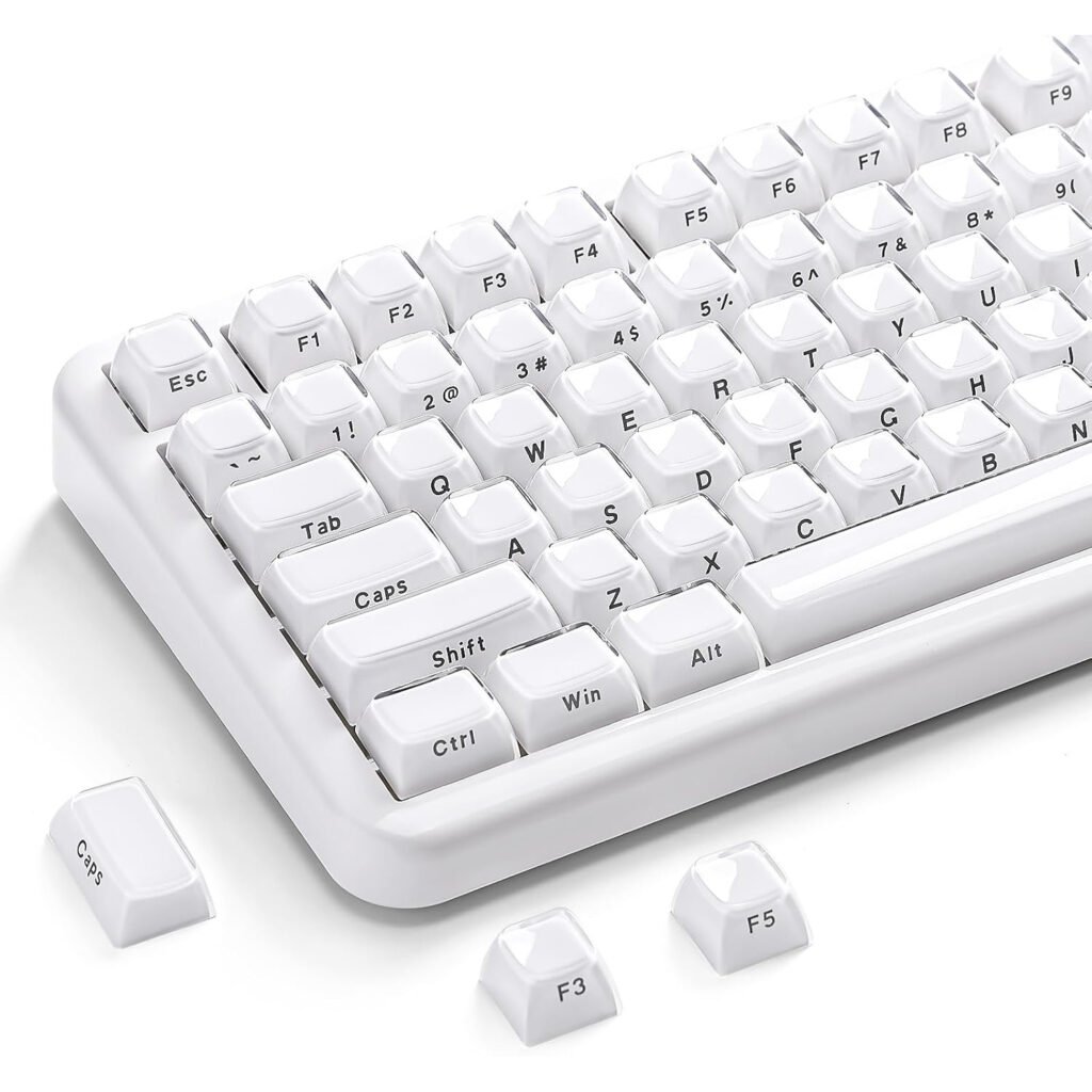 Set de Keycaps YUNZII Jelly PBT, 113 Teclas