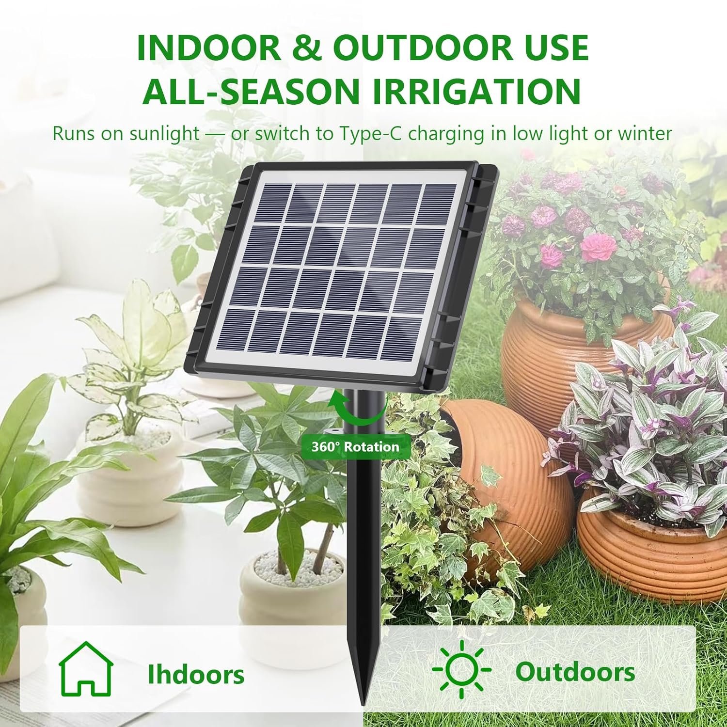 Sistema de Riego Solar de 82FT con Envío Gratis 🚚 - Imagen 2