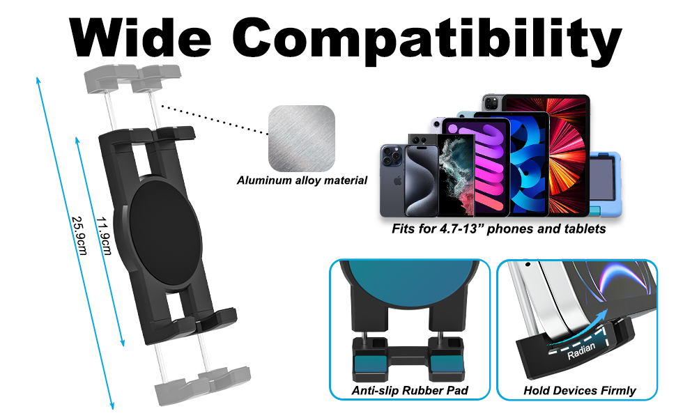 Soporte para Tablet y Teléfono con Ventosa Fuerte y Brazo Ajustable 📱 - Imagen 9