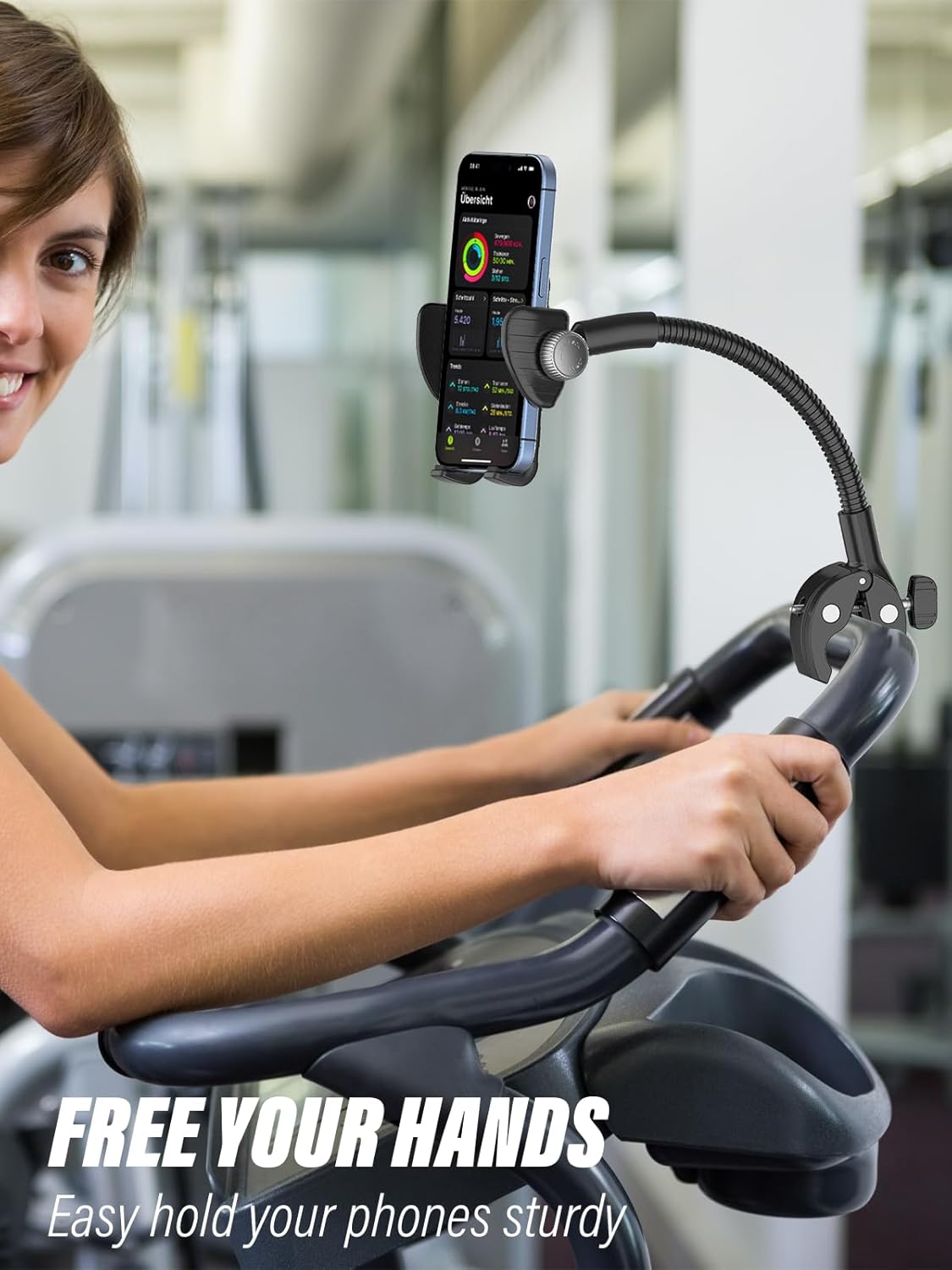 Soporte de Teléfono para Trotadora y Bicicleta 🚴♂️📱 - Imagen 2
