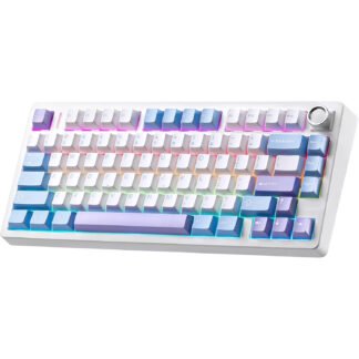 Teclado Mecánico Inalámbrico N75 V2 con RGB y Knob 🎮