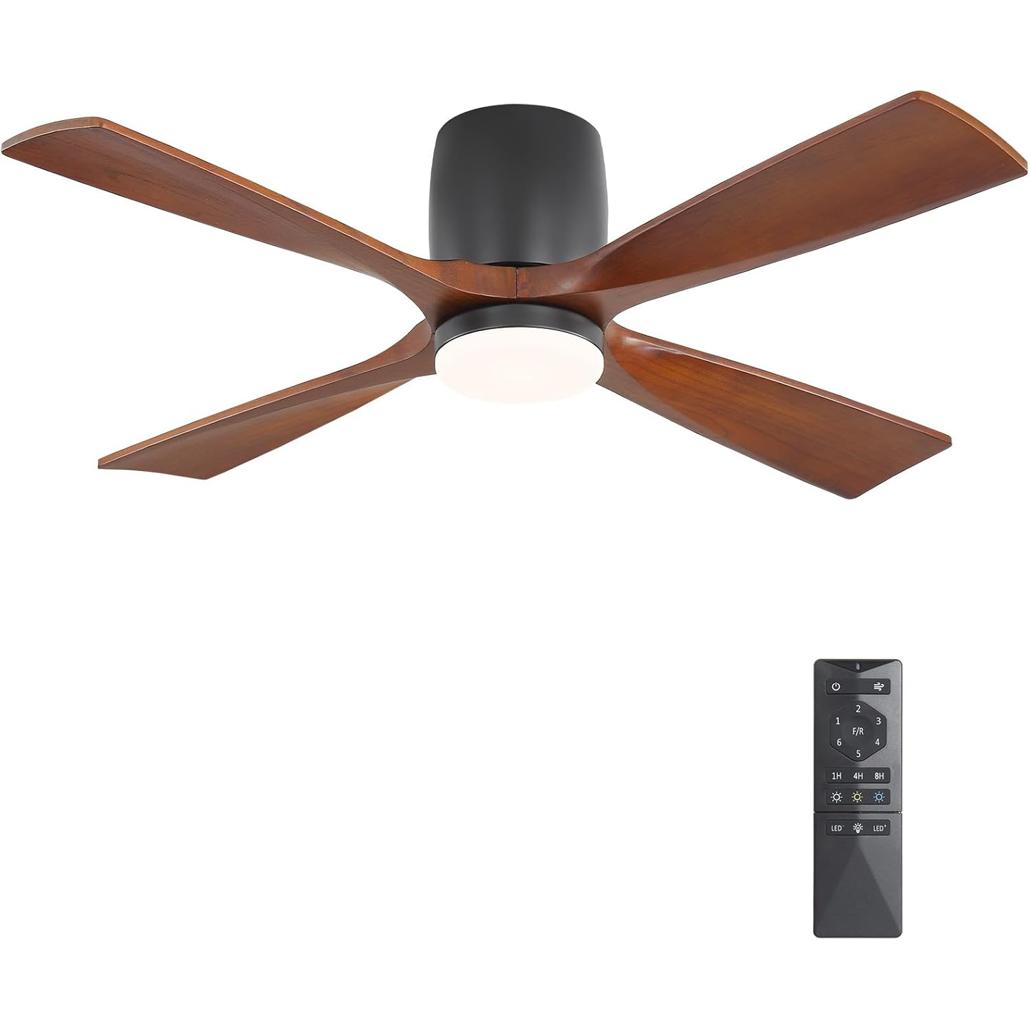 Ventilador de Techo 48 pulgadas con Luz y Control Remoto 🌬️