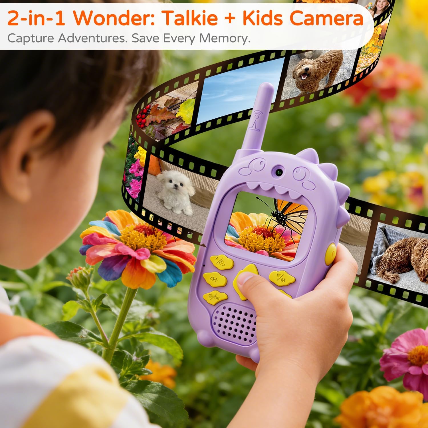 Walkie Talkies para Niños con Cámaras Duales 📷 - Imagen 5
