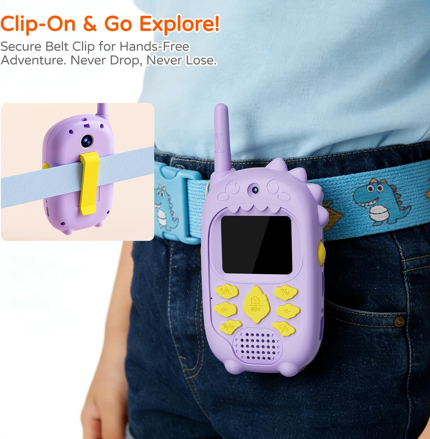 Walkie Talkies para Niños con Cámaras Duales 📷 - Imagen 7