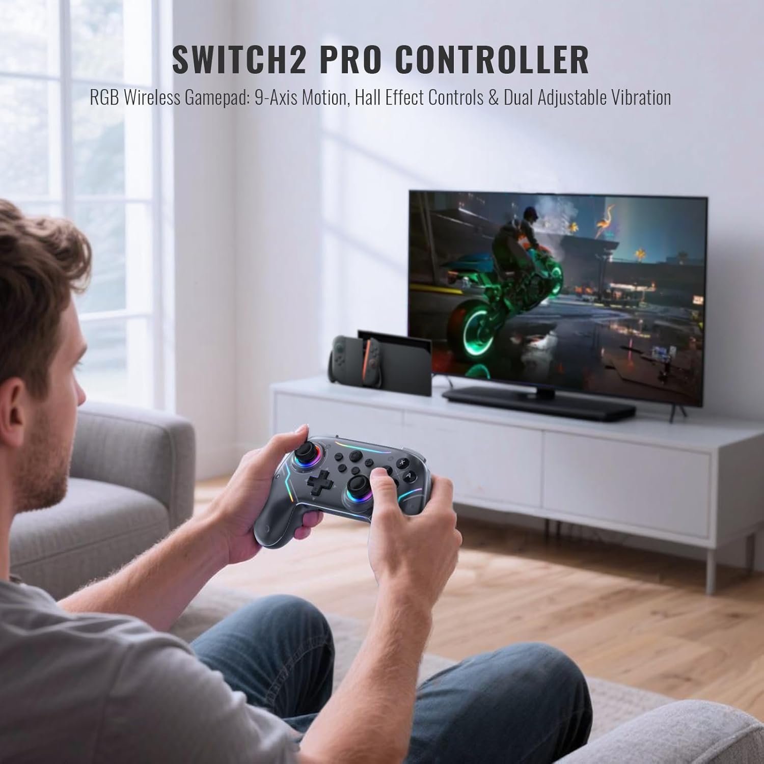 Controlador Inalámbrico Pro para Switch 2 🎮 - Imagen 9