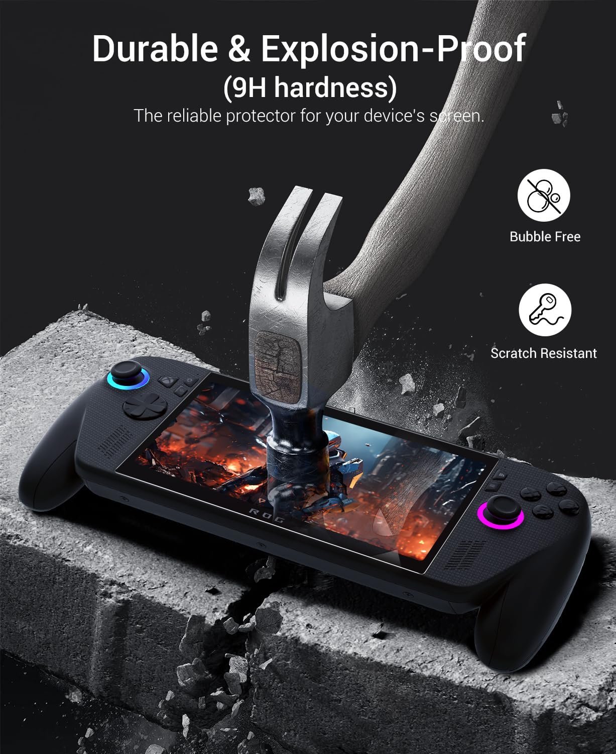 Estuche rígido para ASUS ROG Xbox Ally y Ally X con accesorios - Imagen 8